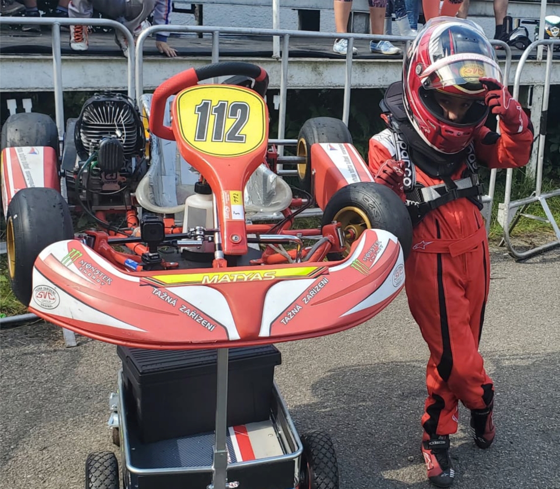Matyas Vladimír Vitver pilot kart + motokáry SVC Group výrobce Tažné zařízení