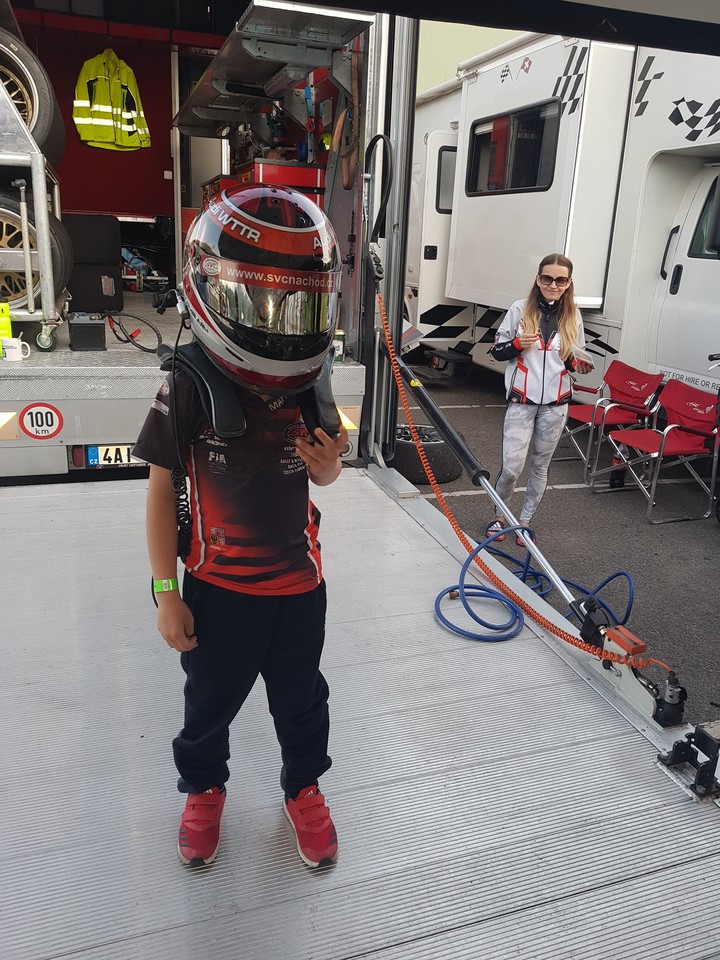 Matyas Vladimír Vitver pilot kart + motokáry SVC Group výrobce Tažné zařízení