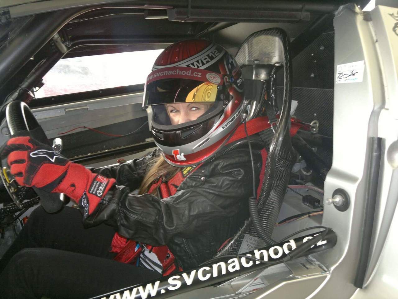 Lucie Vitverová - Manažerka SVC RACING SVC GROUP kart, motokára