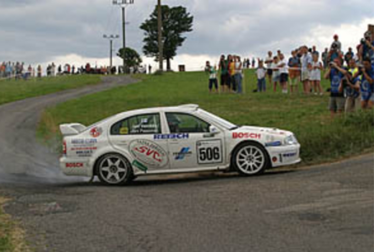 Jani Paasonen světové rallyové eso s barvách SVC Náchod!