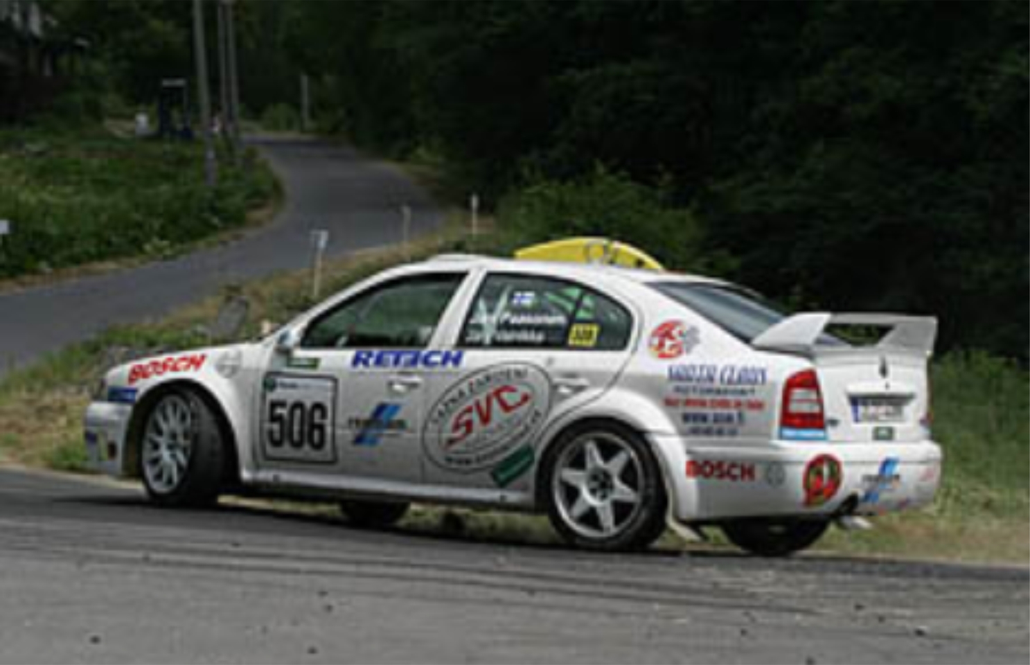 Jani Paasonen světové rallyové eso s barvách SVC Náchod!