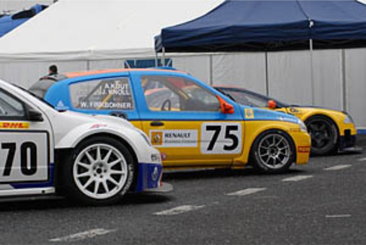 Renault den Most okruh a SVC Náchod motorsport