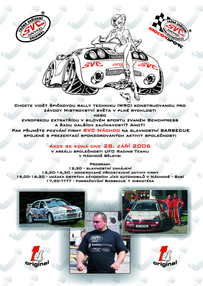 Den týmu SVC Náchod Motorsport