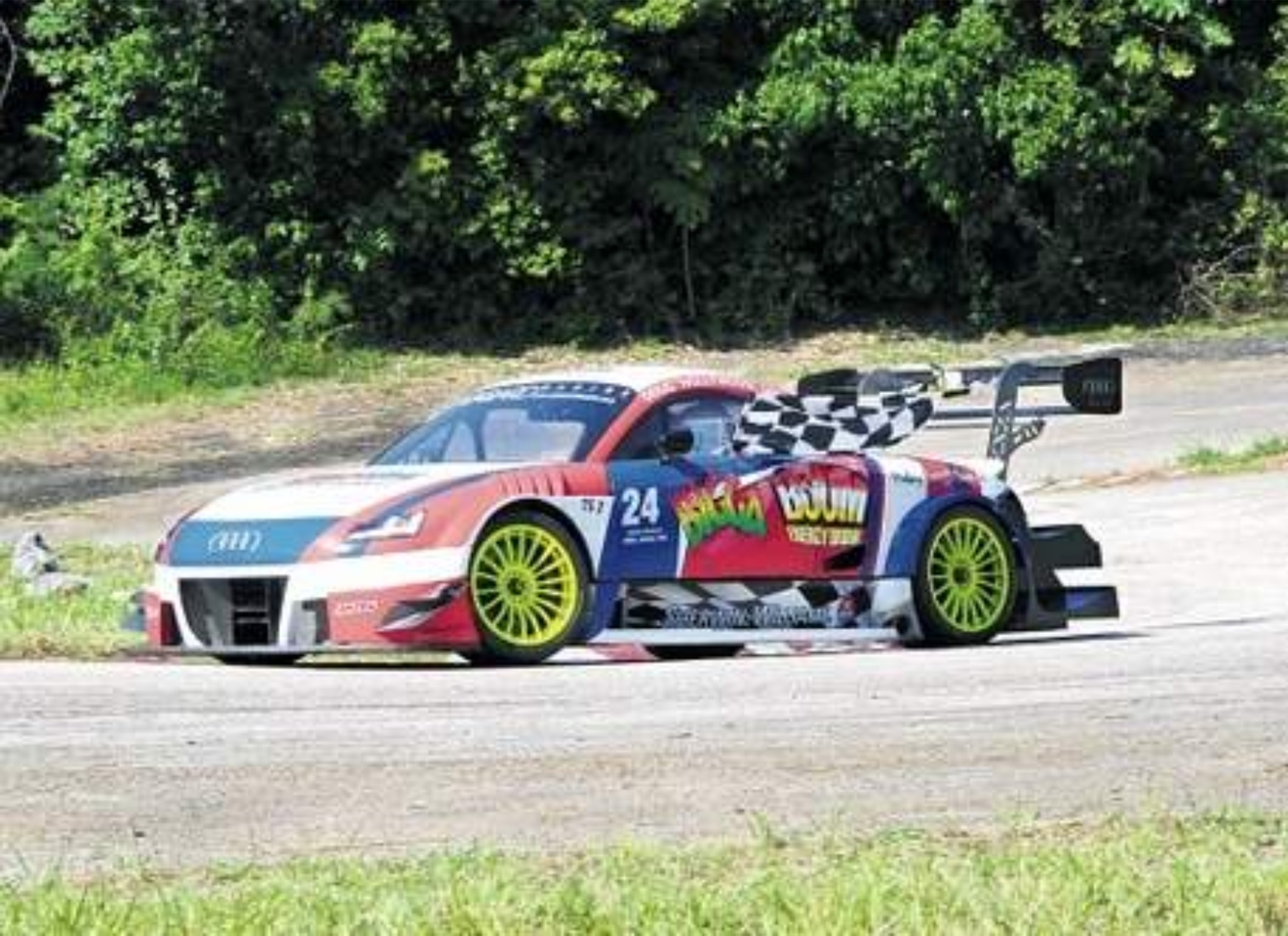 AUDI TT-R DTM Jamajca informace k vozu
