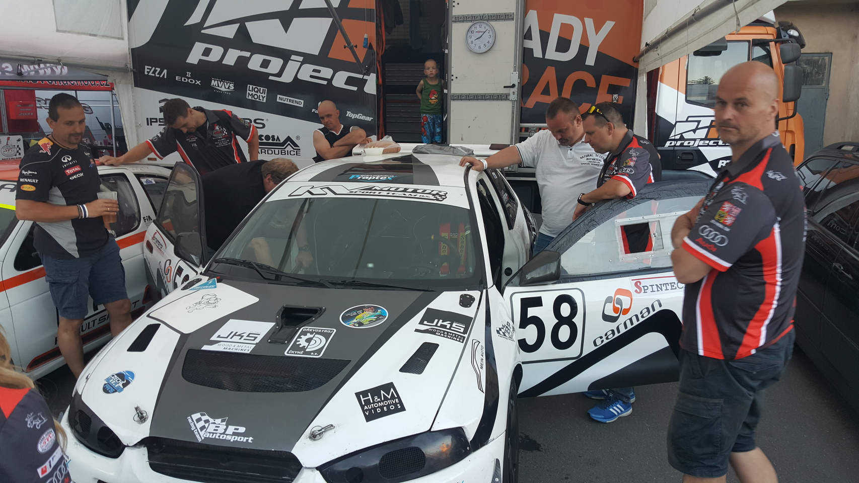 ECCE HOMO - SVC GROUP RACING Mistrovství Evropy FIA 2015