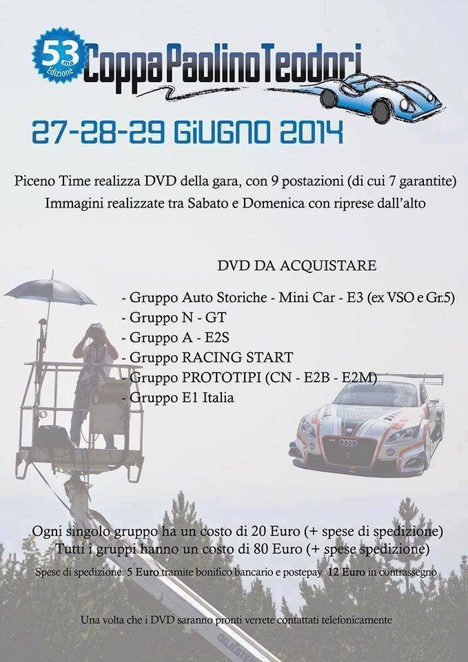 FIA 53° Coppa Paolino Teodori – Ascoli 24-30.6.2014 Ita