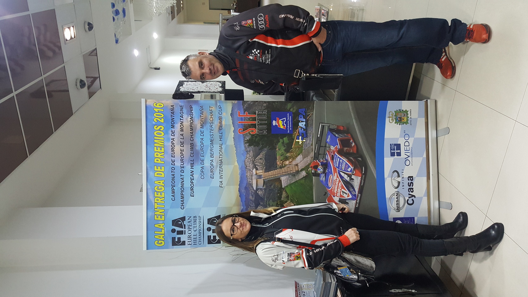 Misrovství Evropy v závodech do vrchu, Španělsko, vyhlášení, Vladimír Vitver, 3 absolutně za SVC Group a SVC Vitver Racing
