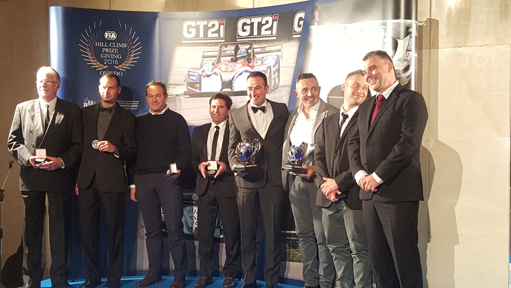Misrovství Evropy v závodech do vrchu, Španělsko, vyhlášení, Vladimír Vitver, 3 absolutně za SVC Group a SVC Vitver Racing