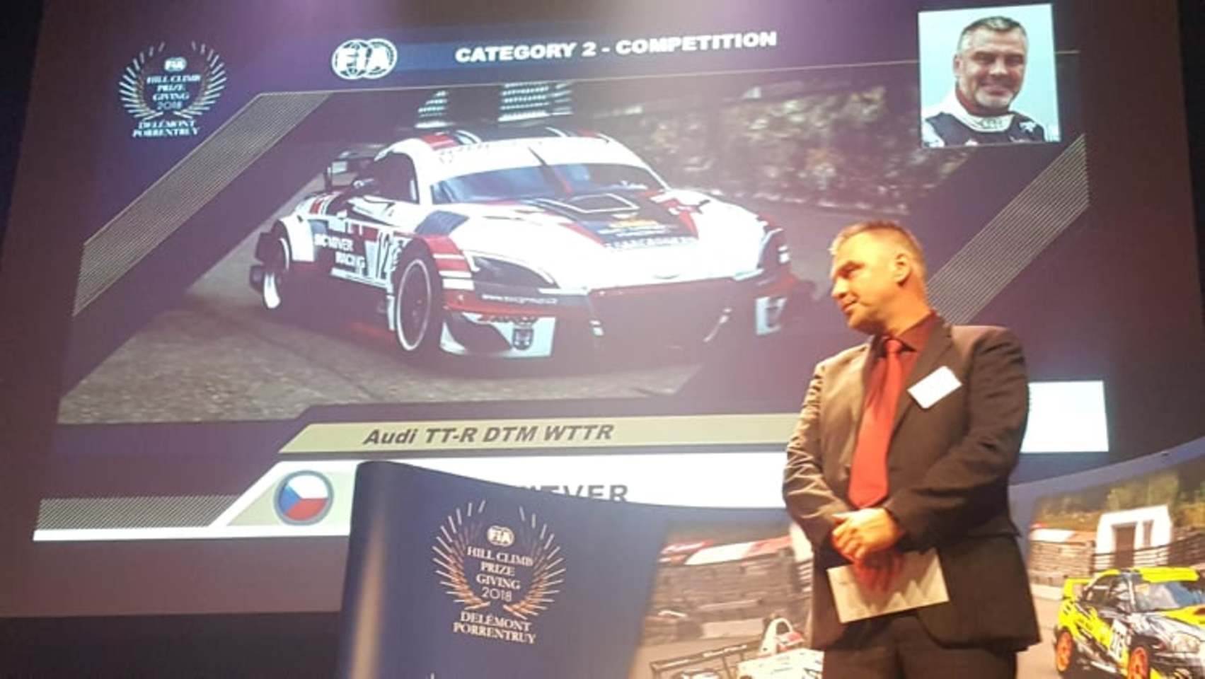 Misrovství Evropy v závodech do vrchu, Švýcarsko, vyhlášení, Vladimír Vitver, 3 absolutně za SVC Group a SVC Vitver Racing