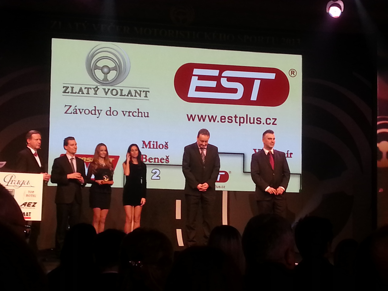 Zlatý volant v závodech do vrchu, Praha, vyhlášení, Vladimír Vitver, 3 absolutně za SVC Group a SVC Vitver Racing