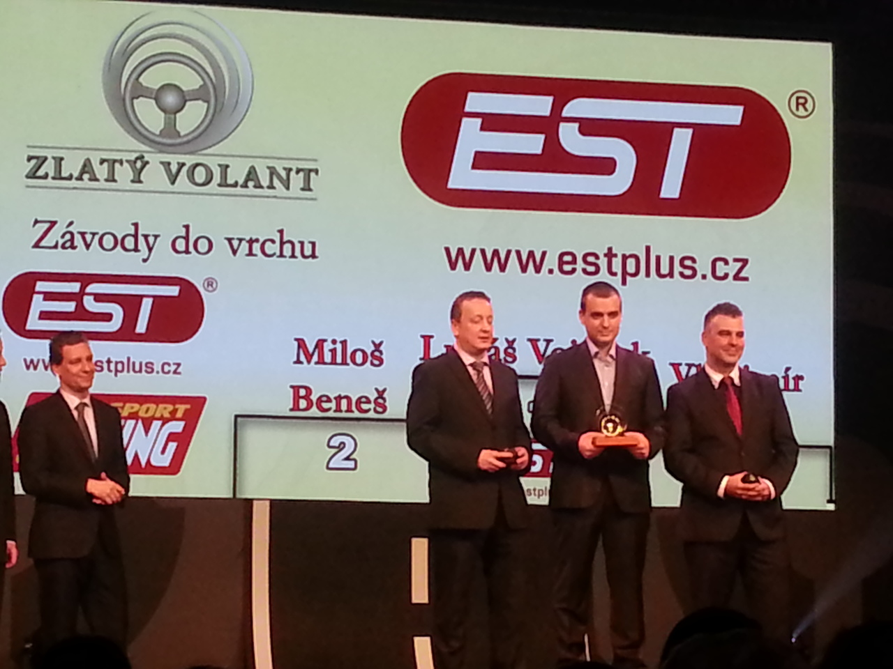 Zlatý volant v závodech do vrchu, Praha, vyhlášení, Vladimír Vitver, 3 absolutně za SVC Group a SVC Vitver Racing