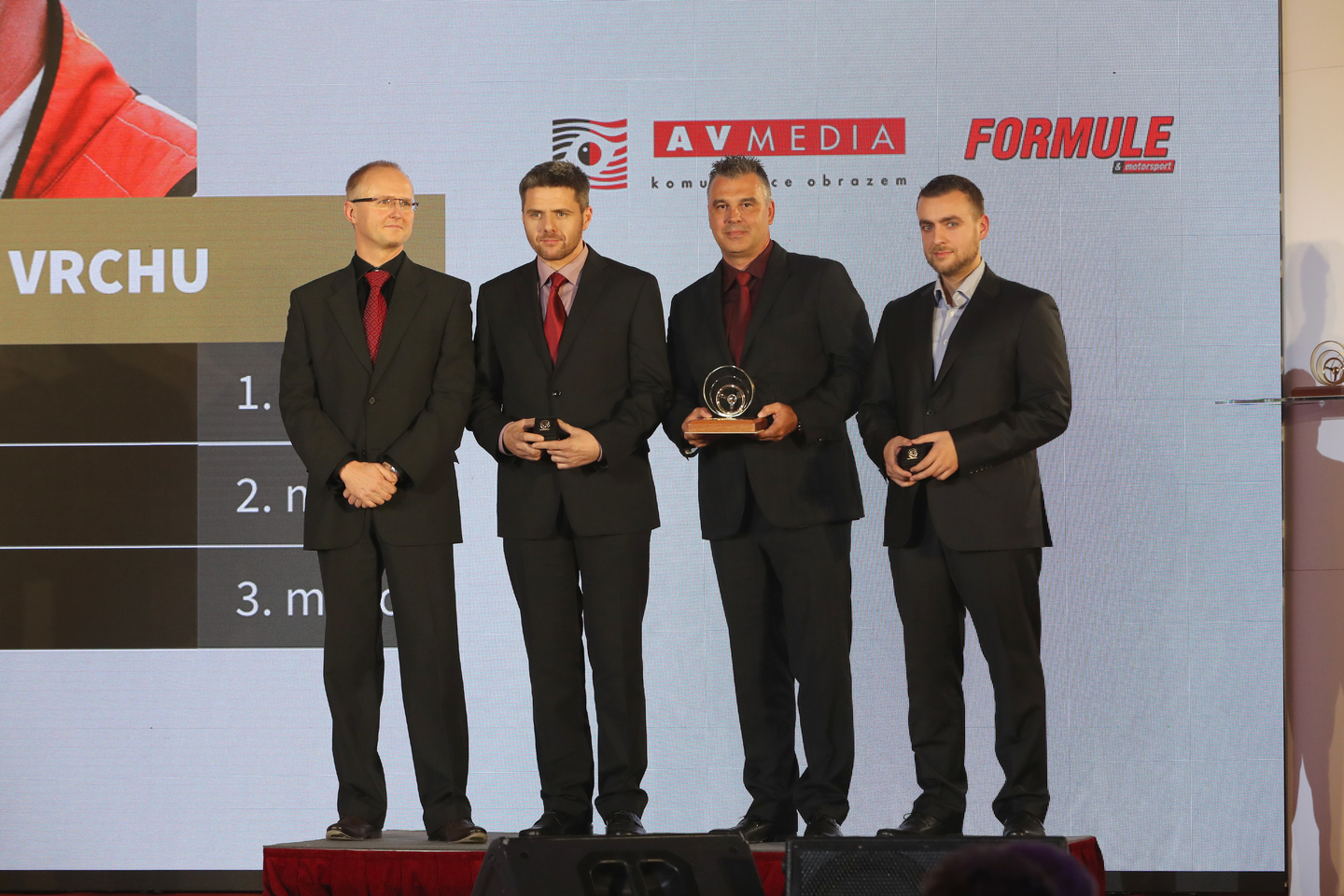 Zlatý volant v závodech do vrchu, Praha, vyhlášení, Vladimír Vitver, 1 absolutně za SVC Group a SVC Vitver Racing