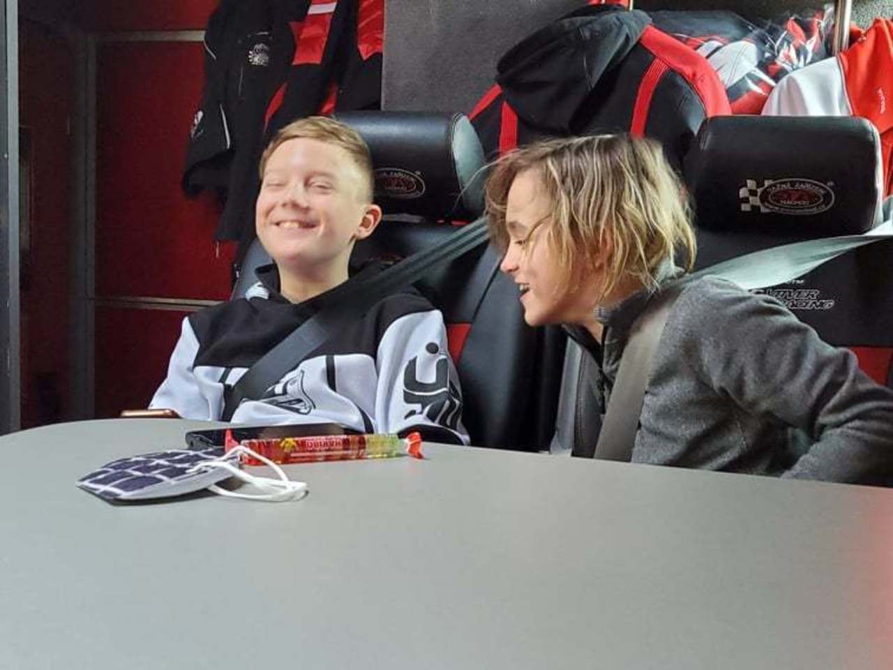 Třinec trénink Jan Čermák a Matyas Vladimír Vitver