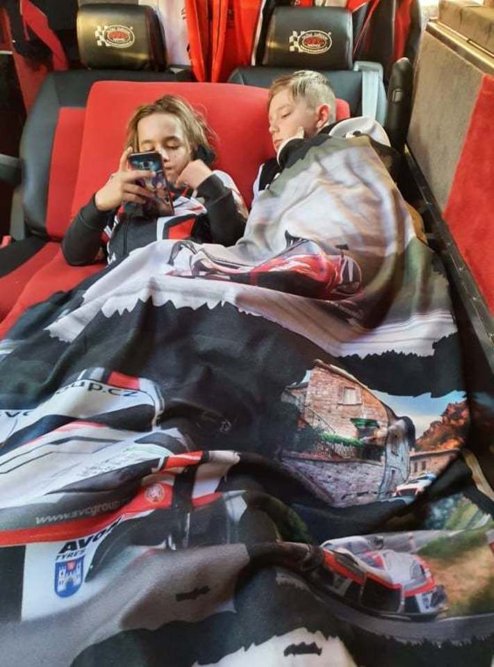 Třinec trénink Jan Čermák a Matyas Vladimír Vitver