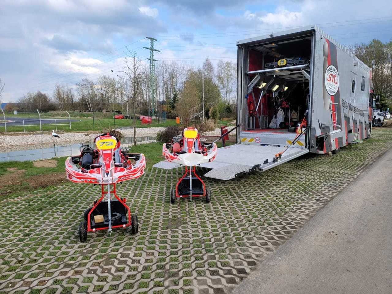 SVC Racing - Czech Kart Open Cheb 1 závod MČR v kartingu 2021