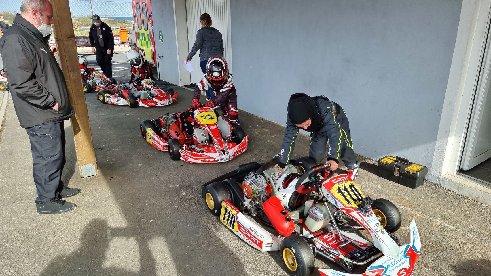 SVC Racing - Czech Kart Open Cheb 1 závod MČR v kartingu 2021