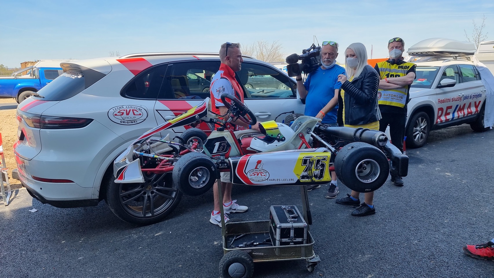 SVC Racing - Czech Kart Open Cheb 1 závod MČR v kartingu 2021