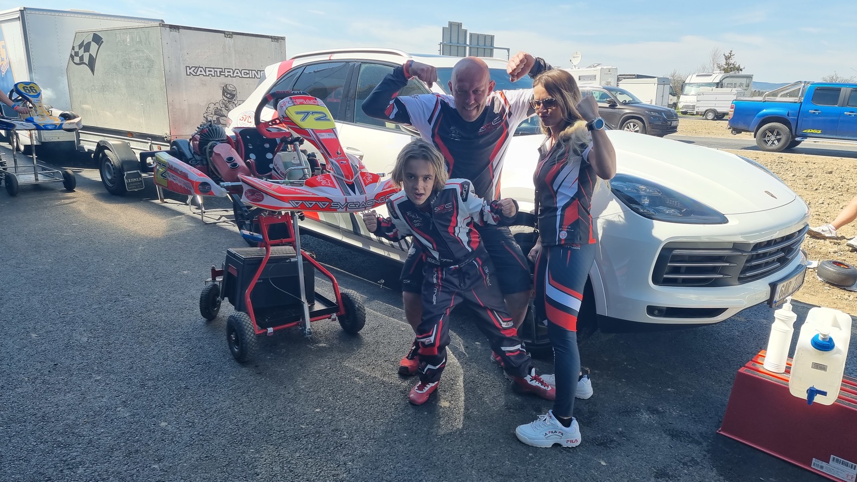 SVC Racing - Czech Kart Open Cheb 1 závod MČR v kartingu 2021