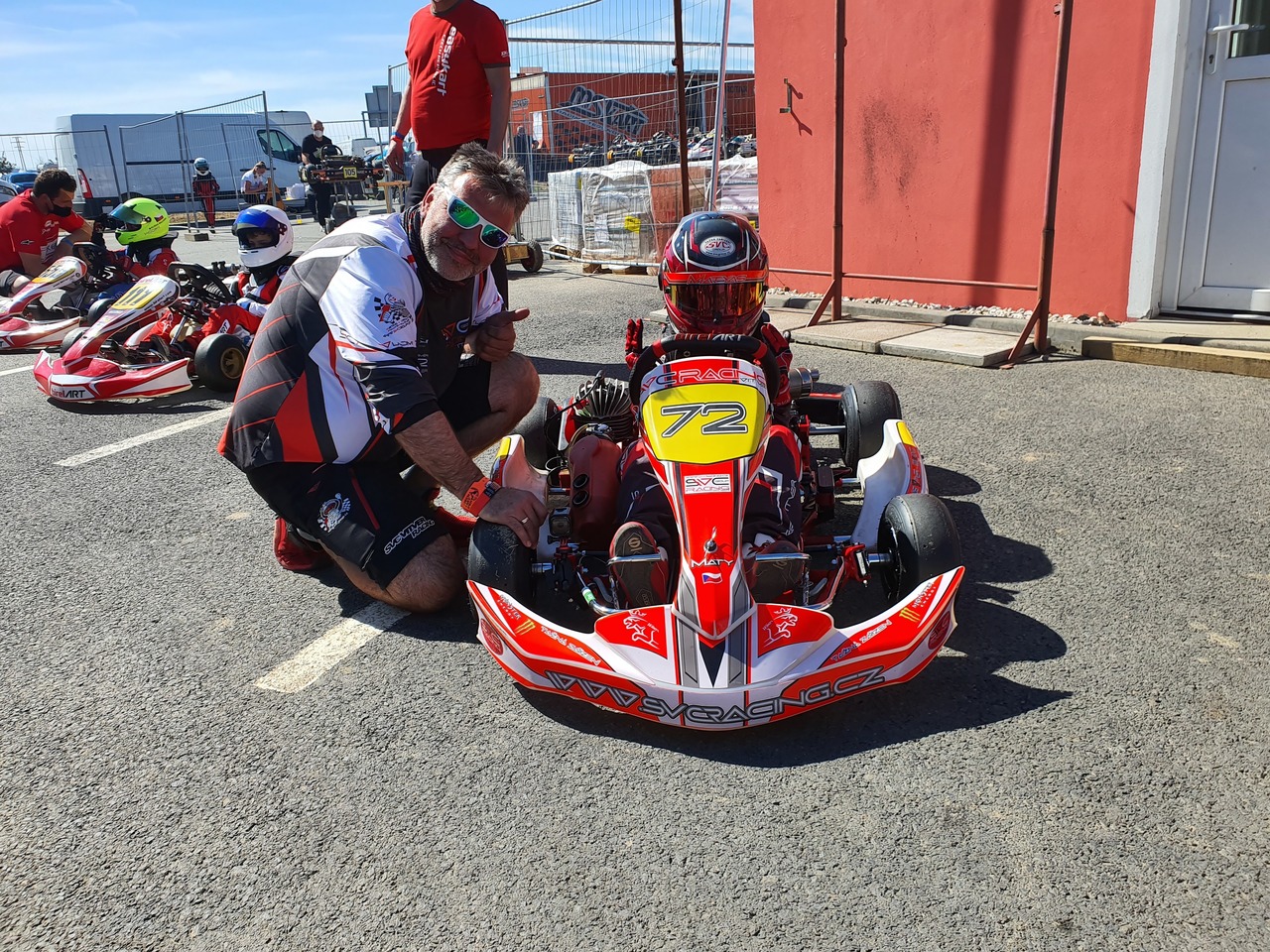 SVC Racing - Czech Kart Open Cheb 1 závod MČR v kartingu 2021