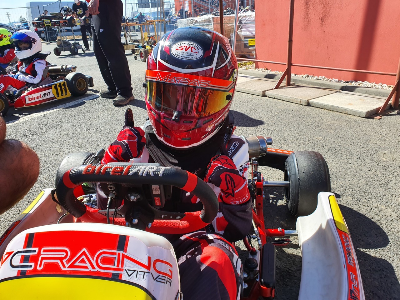 SVC Racing - Czech Kart Open Cheb 1 závod MČR v kartingu 2021