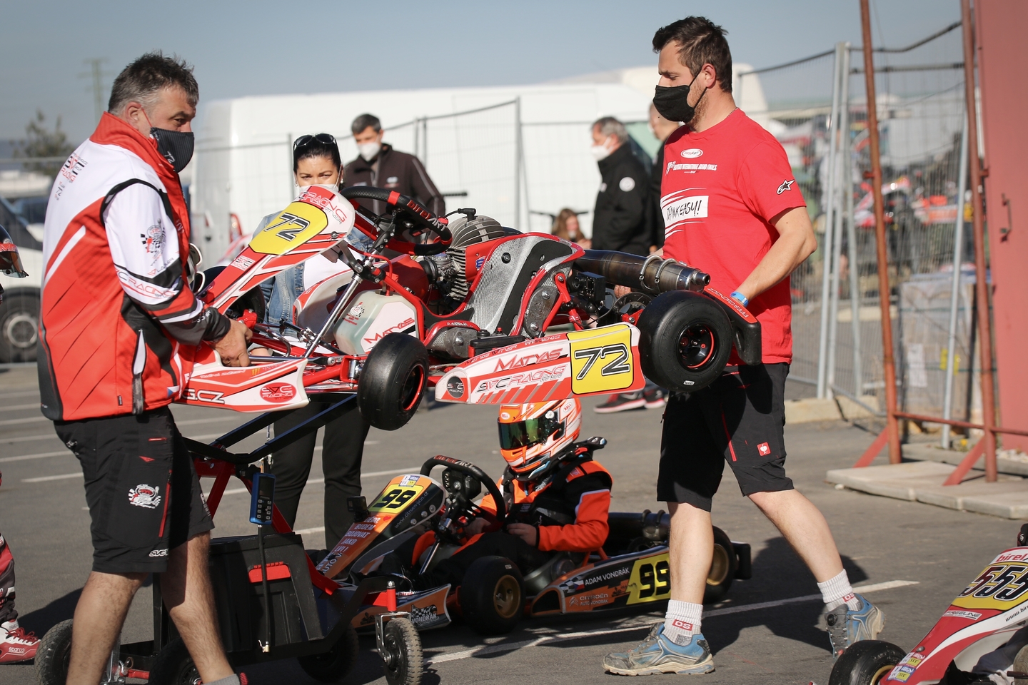 SVC Racing - Czech Kart Open Cheb 1 závod MČR v kartingu 2021