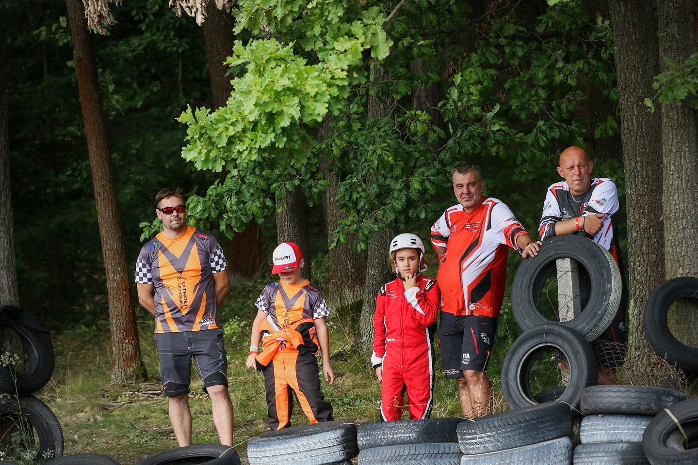 5 závod MČR v kartingu na trati zvané české zelené peklo v Písku.