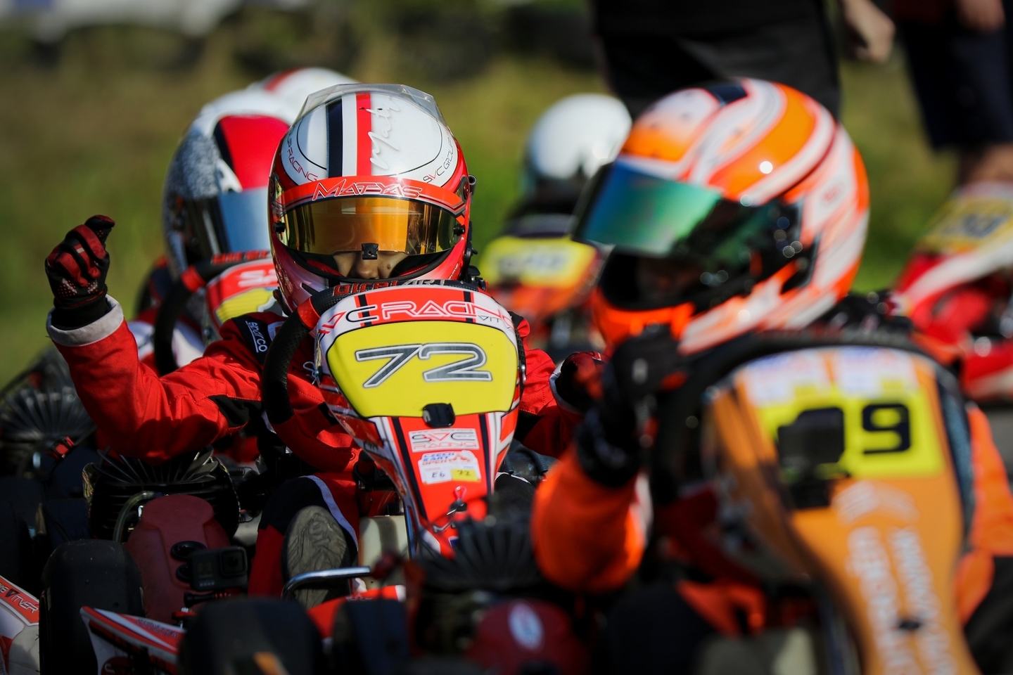5 závod MČR v kartingu na trati zvané české zelené peklo v Písku.