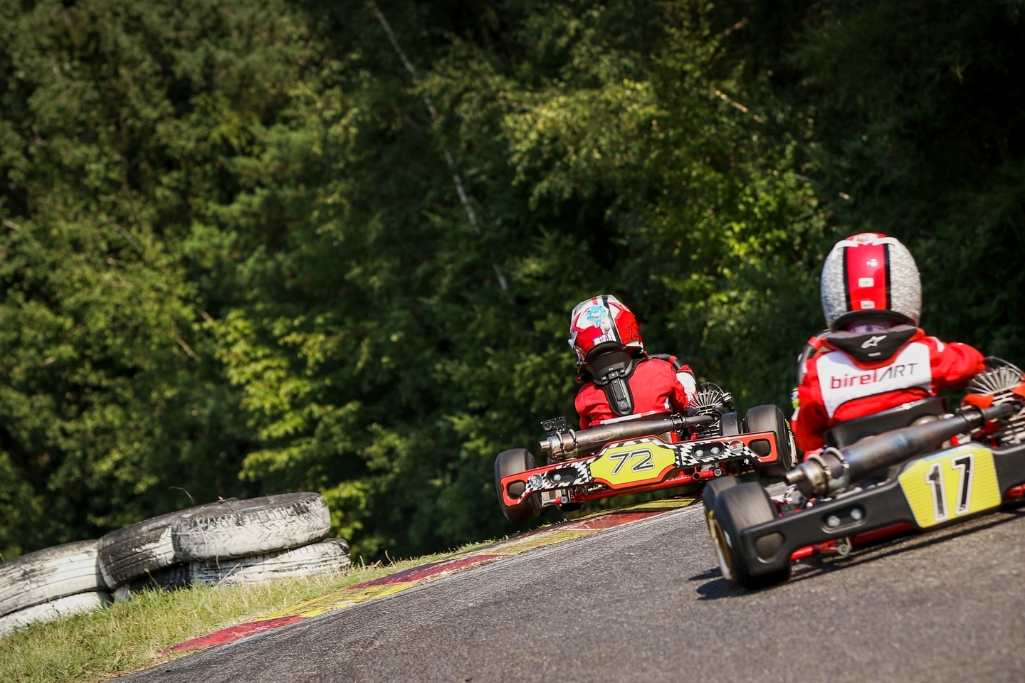 5 závod MČR v kartingu na trati zvané české zelené peklo v Písku.