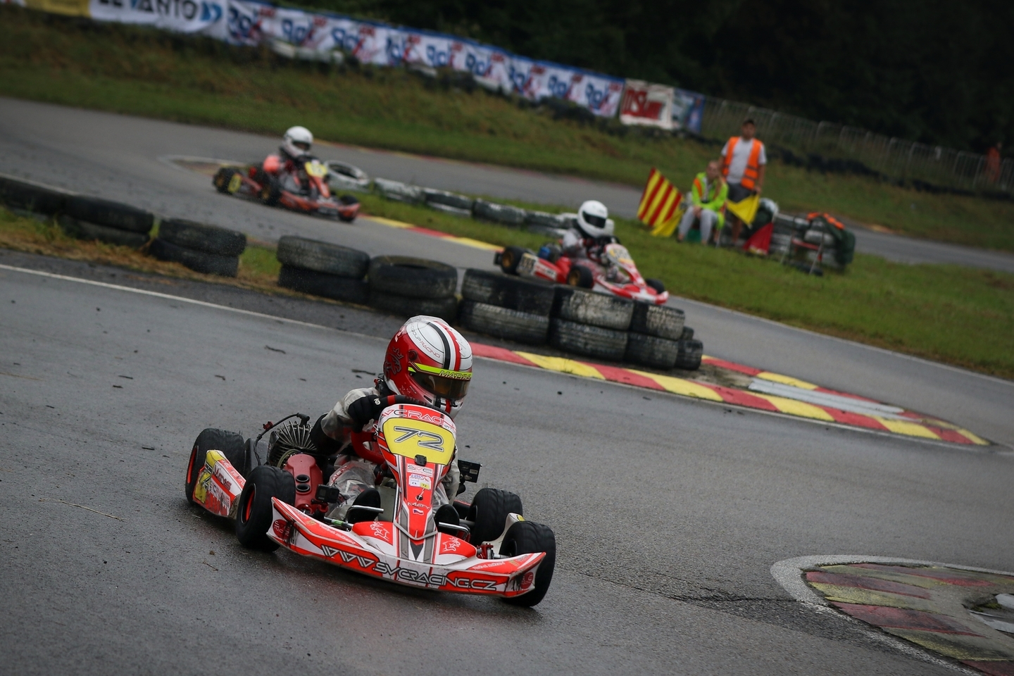 5 závod MČR v kartingu na trati zvané české zelené peklo v Písku.