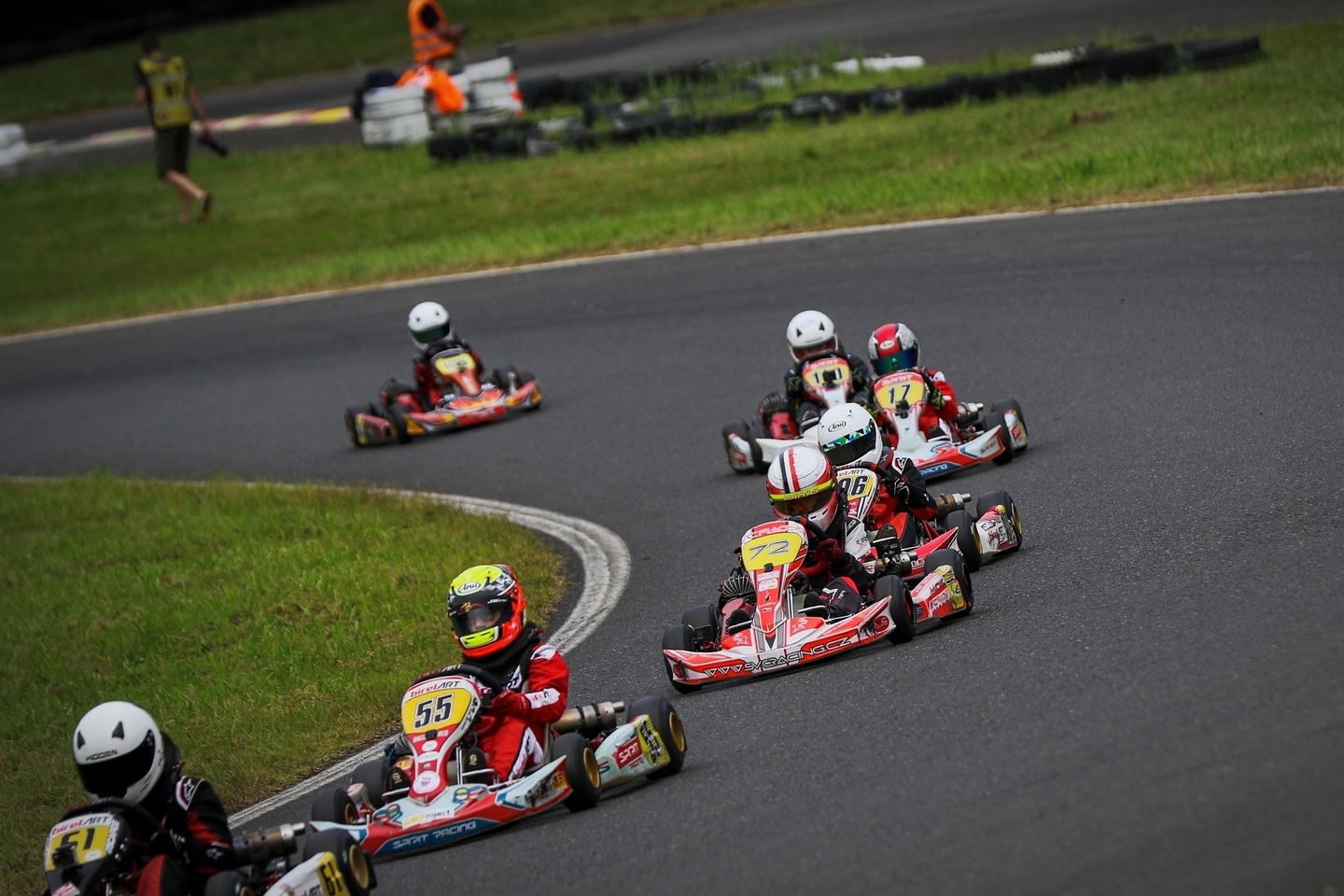5 závod MČR v kartingu na trati zvané české zelené peklo v Písku.
