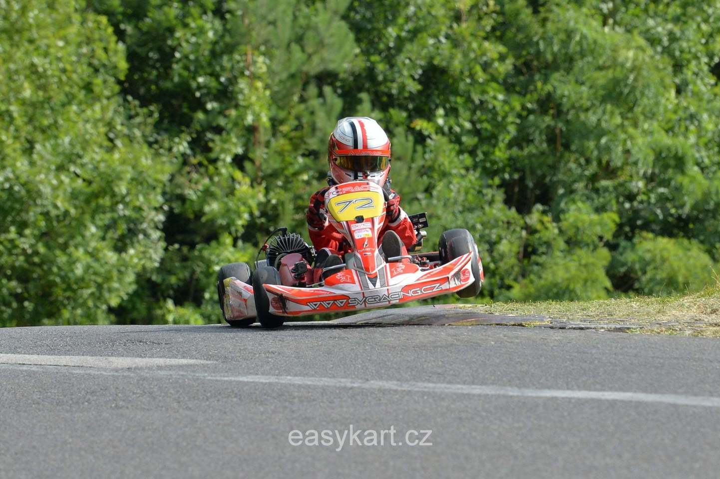 5 závod MČR v kartingu na trati zvané české zelené peklo v Písku.