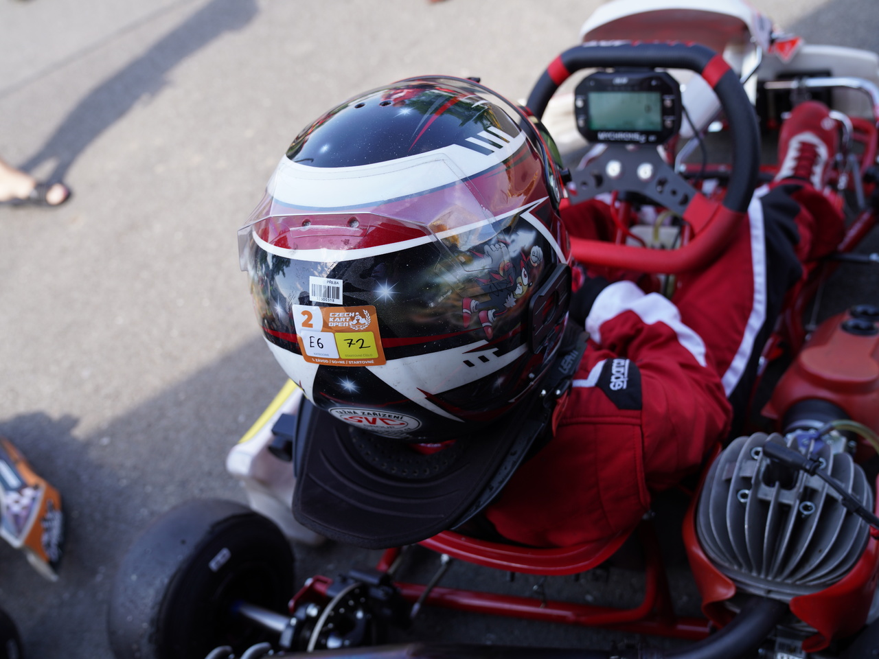 3 závod MČR v kartingu ve Vysokém Mýtě a názorné předvedení, jak nemá vypadat Slow fáze