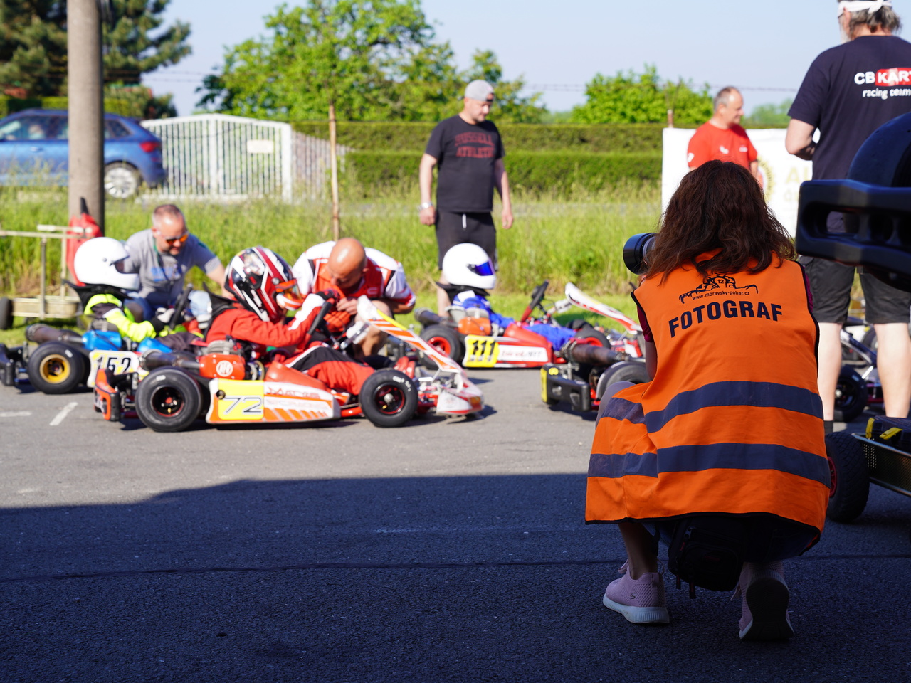 3 závod MČR v kartingu ve Vysokém Mýtě a názorné předvedení, jak nemá vypadat Slow fáze