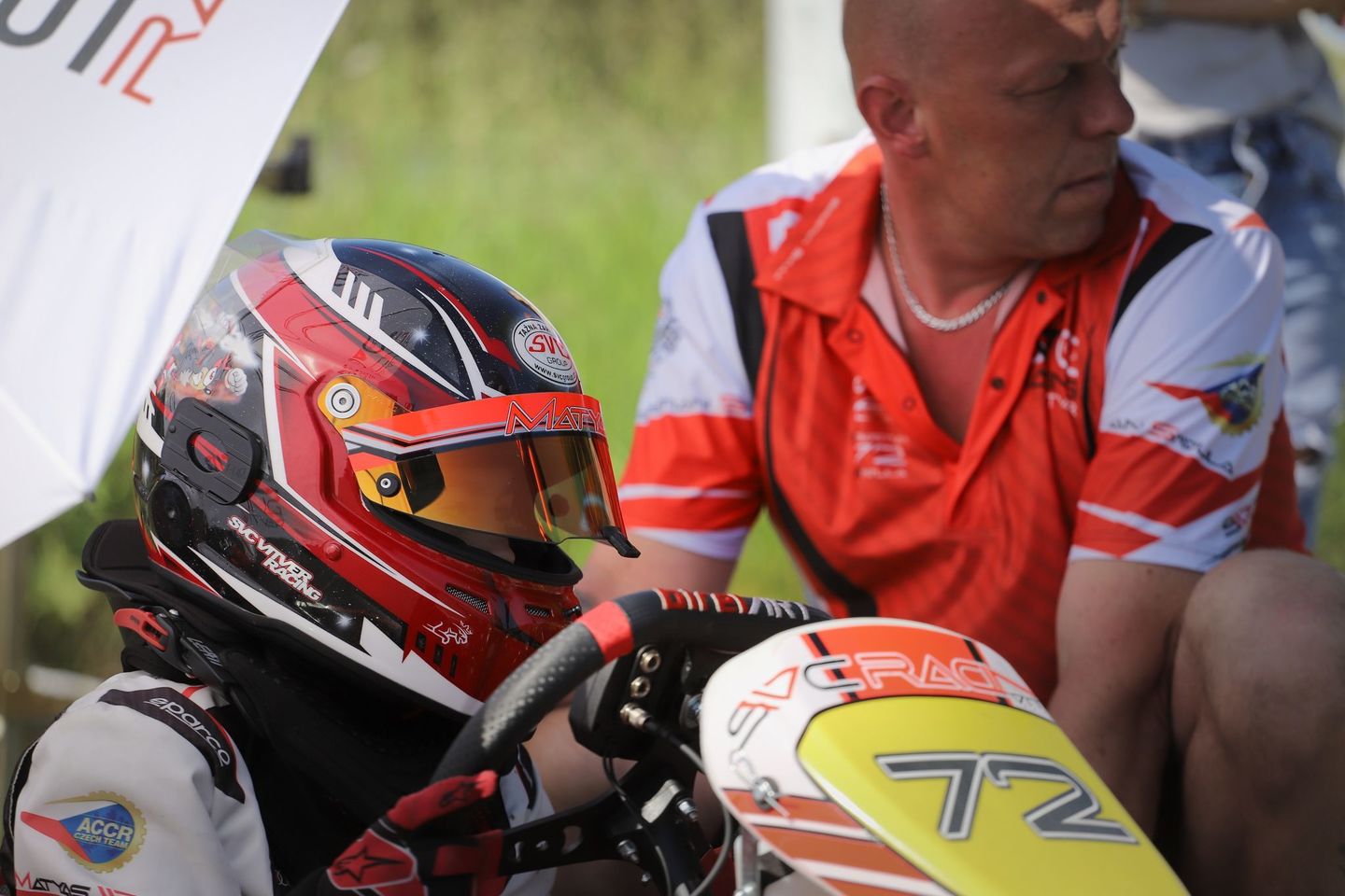 3 závod MČR v kartingu ve Vysokém Mýtě a názorné předvedení, jak nemá vypadat Slow fáze