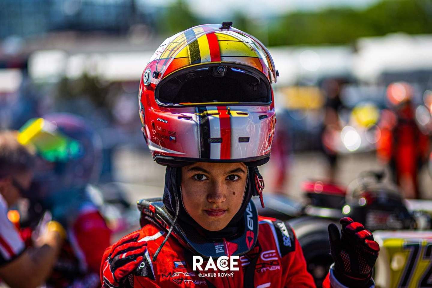 2 závod Czech Kart Open - MČR a PAČR  -  Steel Ring Třinci Easy 60 Matyas Vitver 22.05.2022 mezinárodní mistrovství  - Matyas Vitver