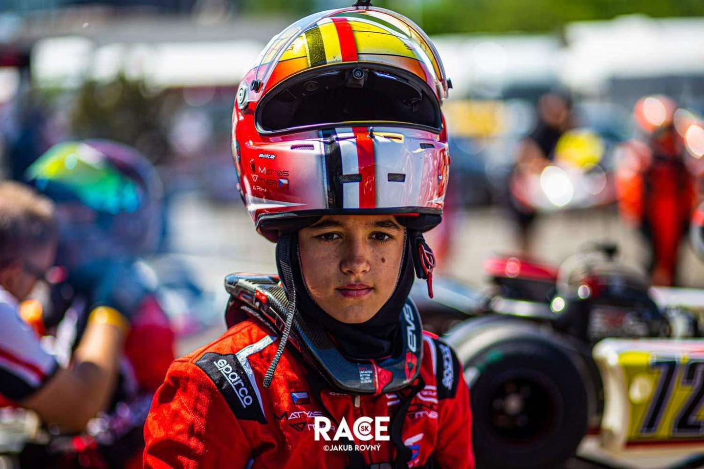 2 závod Czech Kart Open - MČR a PAČR  -  Steel Ring Třinci Easy 60 Matyas Vitver 22.05.2022 mezinárodní mistrovství  - Matyas Vitver