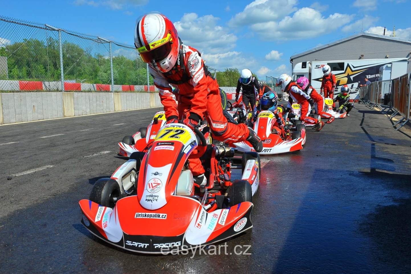 2 závod Czech Kart Open - MČR a PAČR  -  Steel Ring Třinci Easy 60 Matyas Vitver 22.05.2022 mezinárodní mistrovství  - Matyas Vitver