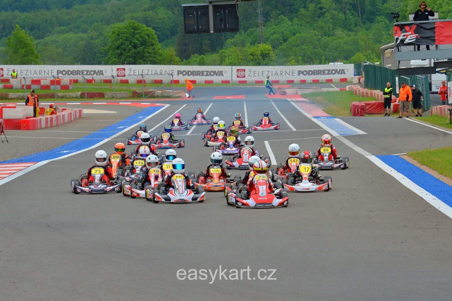 2 závod Czech Kart Open - MČR a PAČR  -  Steel Ring Třinci Easy 60 Matyas Vitver 22.05.2022 mezinárodní mistrovství  - Matyas Vitver