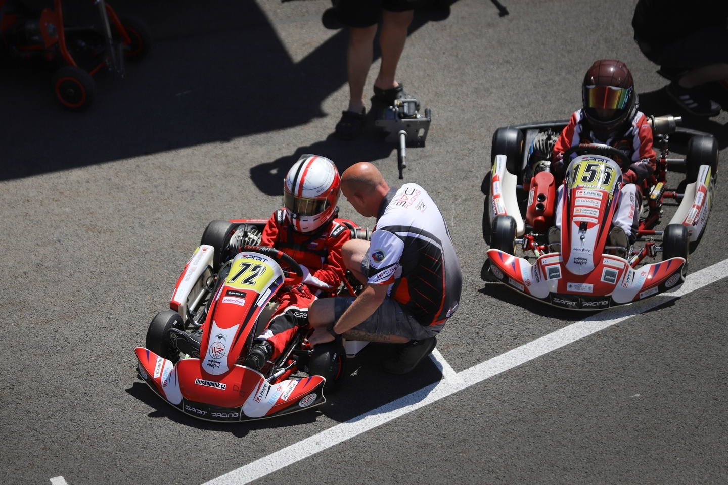 2 závod Czech Kart Open - MČR a PAČR  -  Steel Ring Třinci Easy 60 Matyas Vitver 22.05.2022 mezinárodní mistrovství  - Matyas Vitver