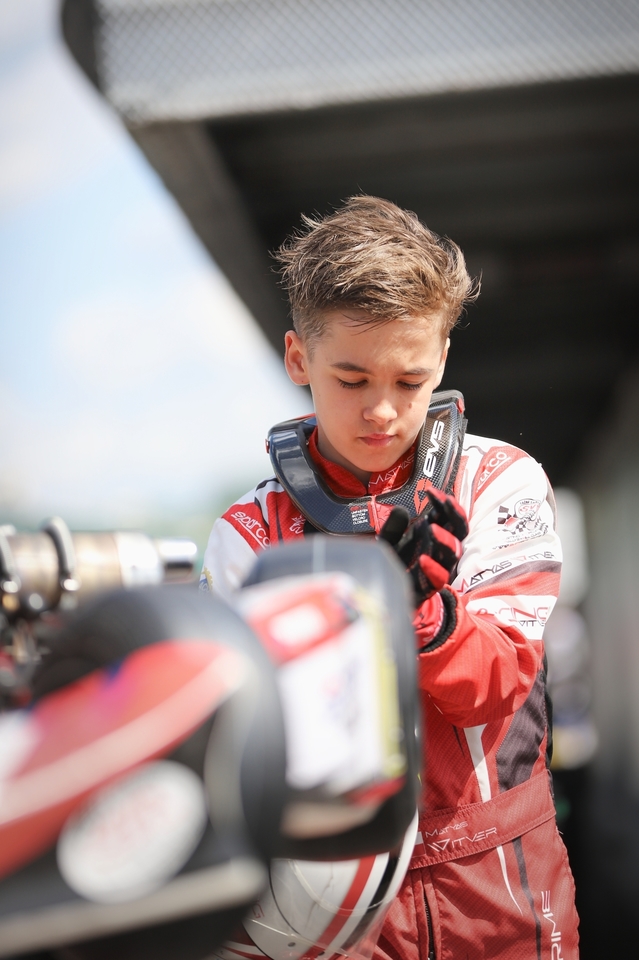 2 závod Czech Kart Open - MČR a PAČR  -  Steel Ring Třinci Easy 60 Matyas Vitver 22.05.2022 mezinárodní mistrovství  - Matyas Vitver