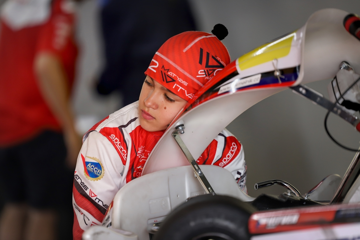 2 závod Czech Kart Open - MČR a PAČR  -  Steel Ring Třinci Easy 60 Matyas Vitver 22.05.2022 mezinárodní mistrovství  - Matyas Vitver