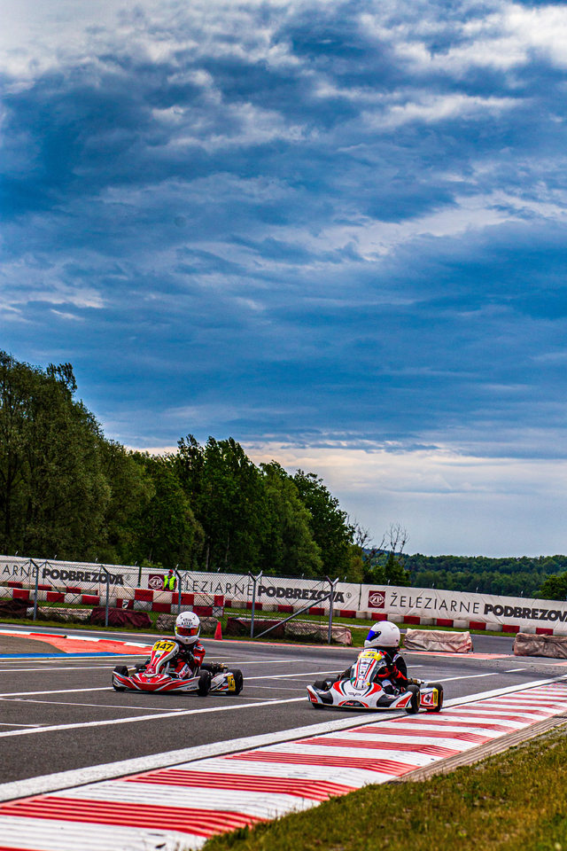 2 závod Czech Kart Open - MČR a PAČR  -  Steel Ring Třinci Easy 60 Matyas Vitver 22.05.2022 mezinárodní mistrovství  - Matyas Vitver