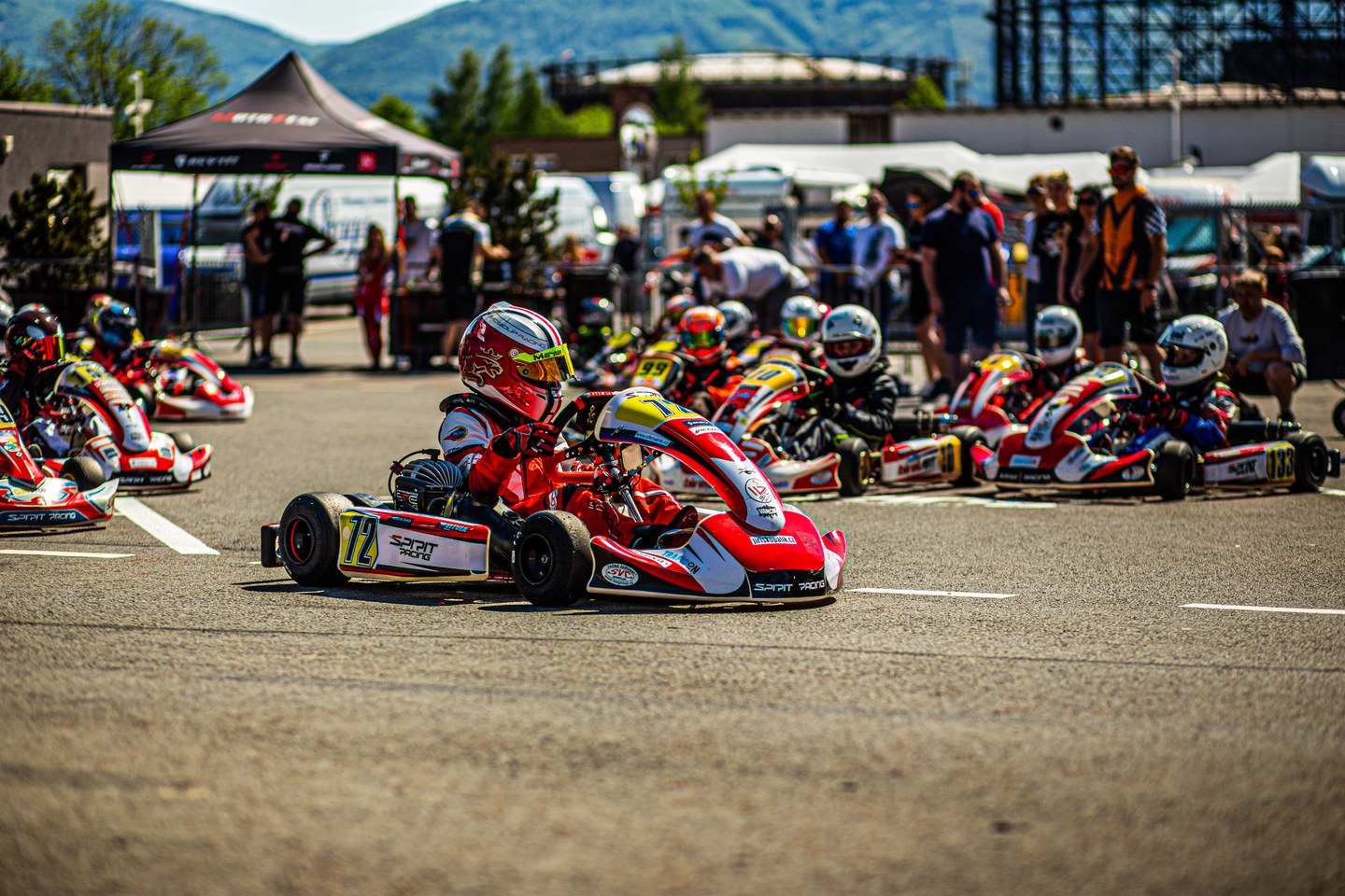 2 závod Czech Kart Open - MČR a PAČR  -  Steel Ring Třinci Easy 60 Matyas Vitver 22.05.2022 mezinárodní mistrovství  - Matyas Vitver
