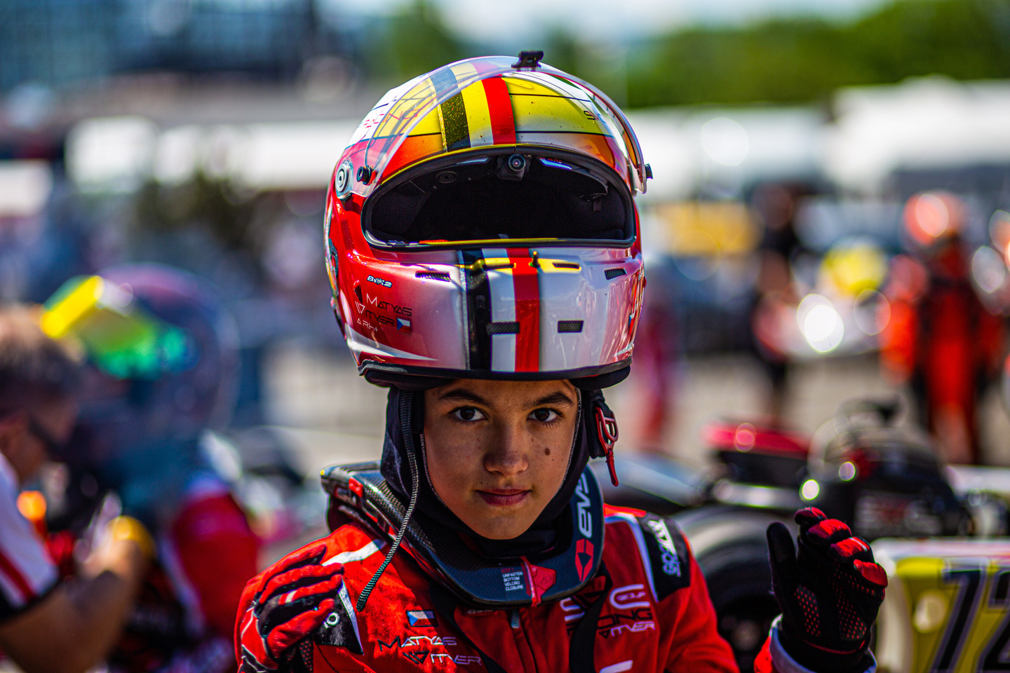 2 závod Czech Kart Open - MČR a PAČR  -  Steel Ring Třinci Easy 60 Matyas Vitver 22.05.2022 mezinárodní mistrovství  - Matyas Vitver