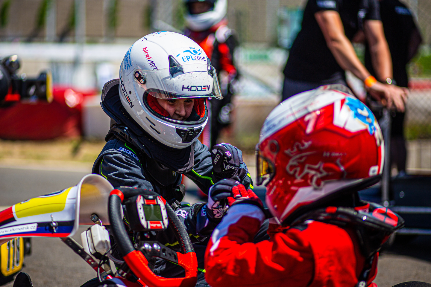 2 závod Czech Kart Open - MČR a PAČR  -  Steel Ring Třinci Easy 60 Matyas Vitver 22.05.2022 mezinárodní mistrovství  - Matyas Vitver