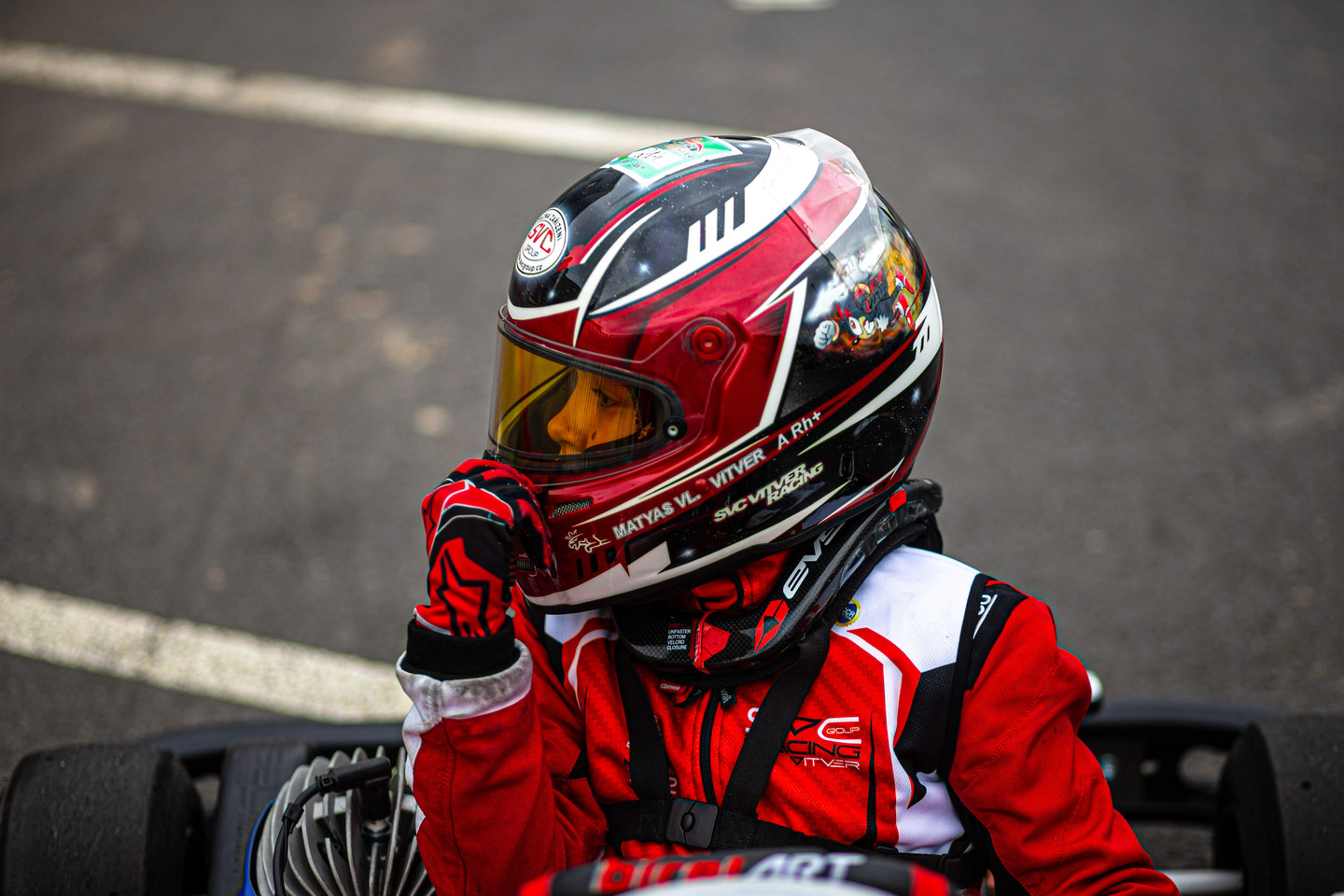 1 závod Czech Kart Open - MČR a PAČR CHEB Matyas Vitver - SPIRIT Racing a SVC GROUP - 21. - 24.04.2022 ​​​​​​​