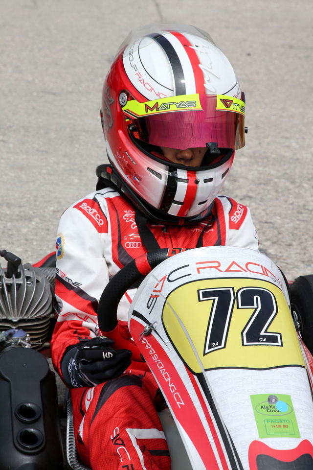Italské Mistrovství ALA EASYKART 60 Italské mistrovství a Matyas Vitver