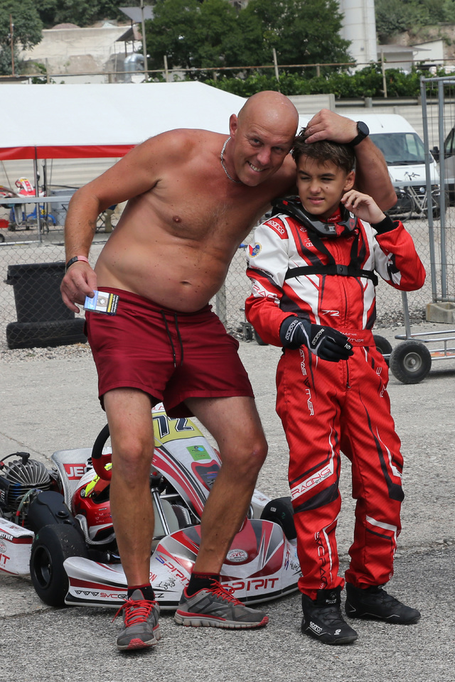 Italské Mistrovství ALA EASYKART 60 Italské mistrovství a Matyas Vitver