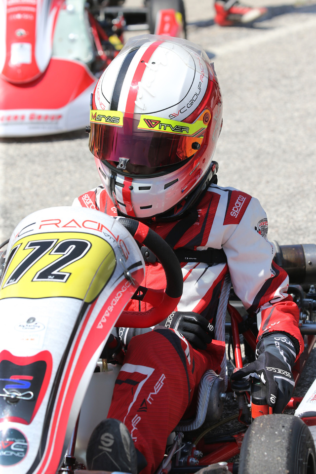 Italské Mistrovství ALA EASYKART 60 Italské mistrovství a Matyas Vitver
