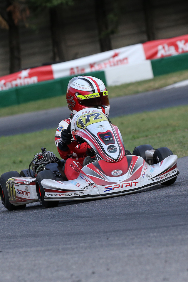 Italské Mistrovství ALA EASYKART 60 Italské mistrovství a Matyas Vitver